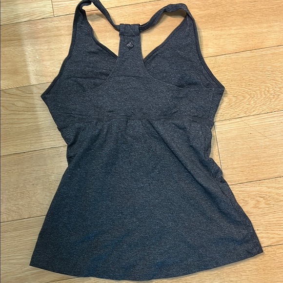 Prana Gray Fitted Tank Top - Picture 3 of 3